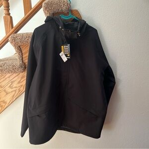 NWT XL Caterpillar Jacket Mens CAT Waterproof  Essential Rain Jacket 1310150